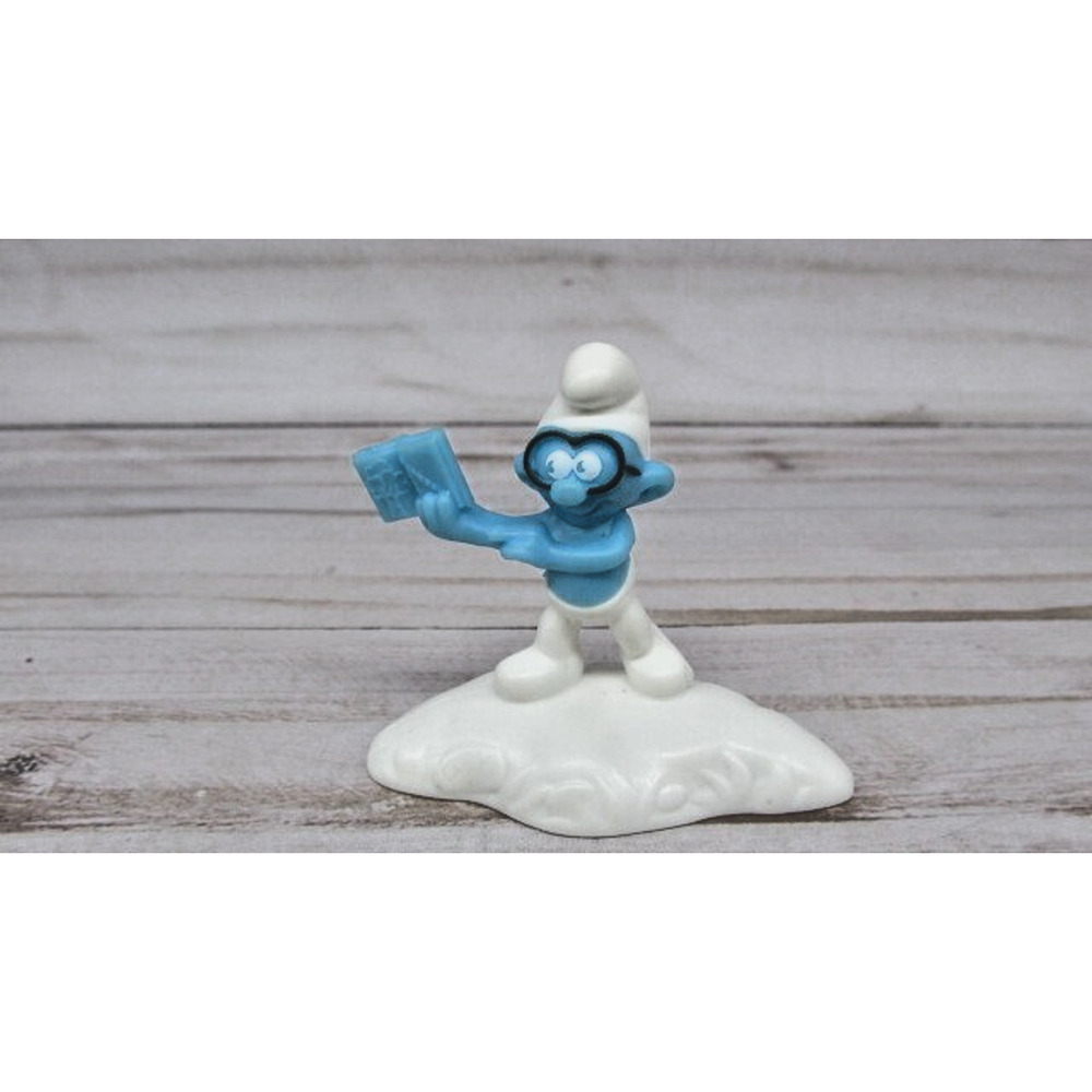 Lot of 9 The Smurfs 2011 McDonalds Happy Meal Toys Peyo Cake Toppers Figurines - Picture 16 of 16